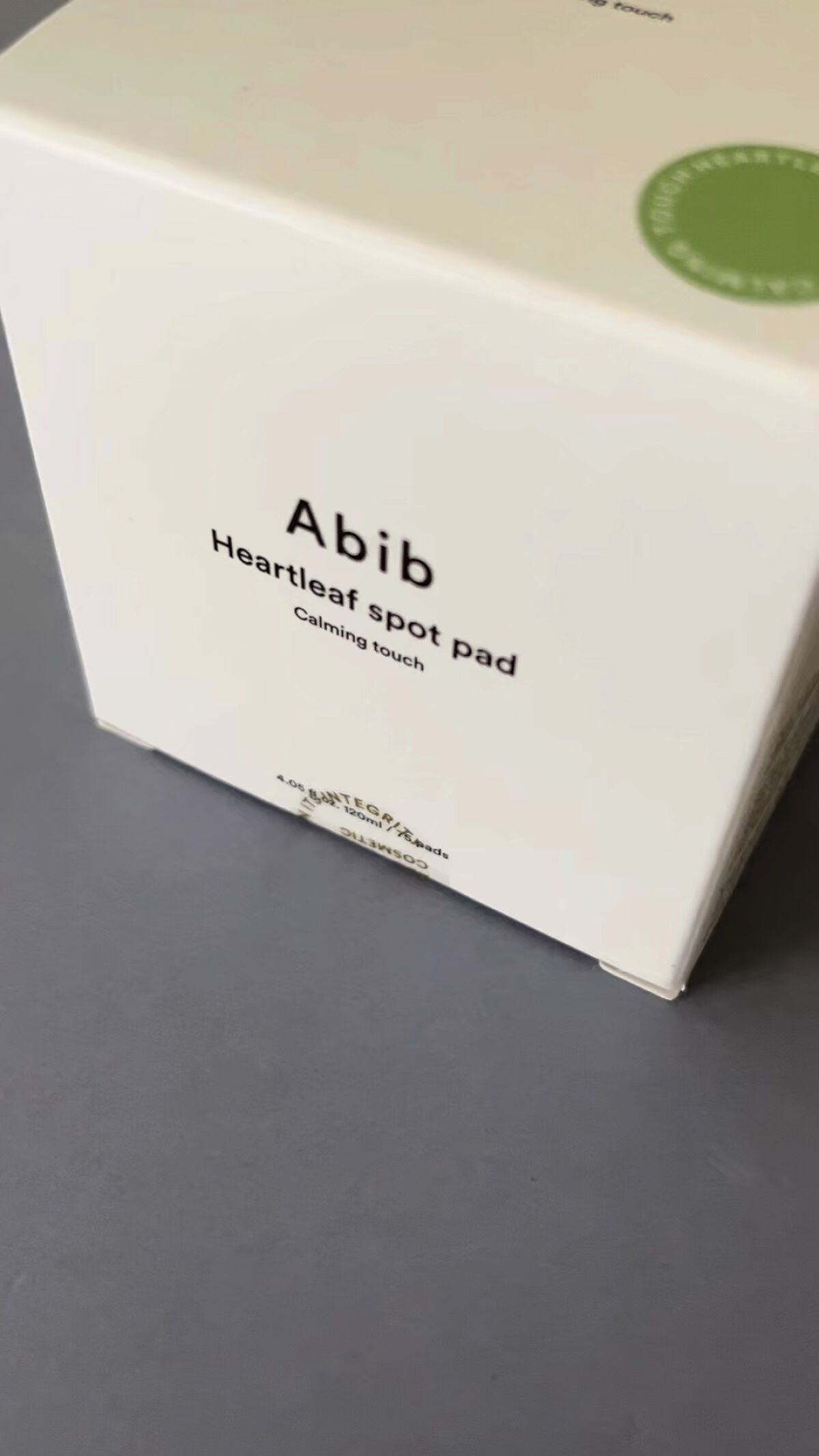 ドクダミカーミングタッチスポットパッド/Abib /トナーパッドを使ったクチコミ（1枚目）