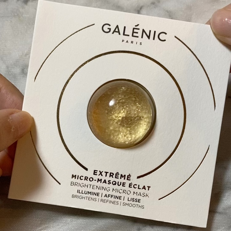 GALÉNIC エクストリーム ブライトニング マイクロ マスク/Galénic/洗い流すパック・マスクを使ったクチコミ（3枚目）