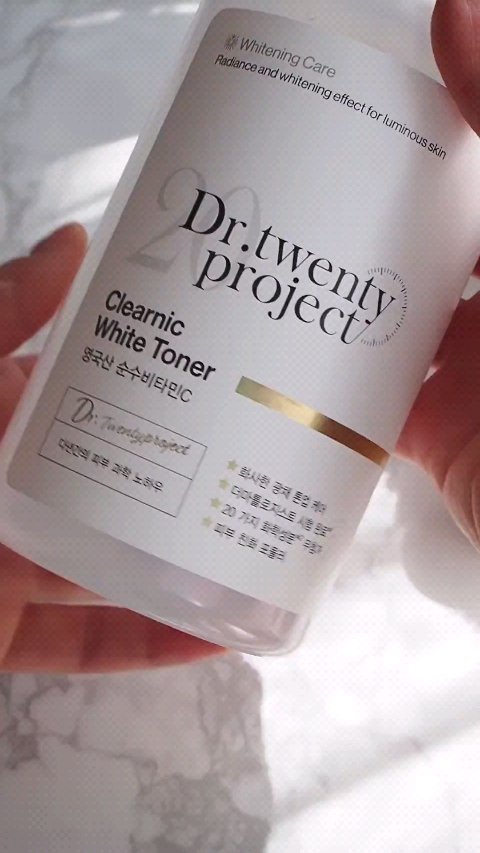 クリアニックホワイトトナー/Dr.Twenty Project/化粧水を使ったクチコミ（1枚目）