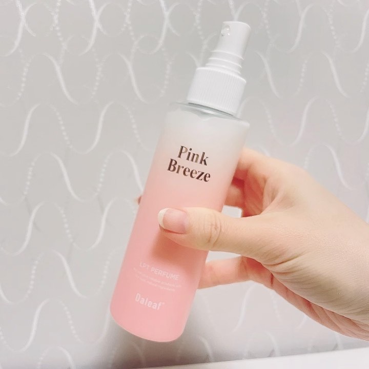 パフュームヘアパックインミスト Pink Breeze/Daleaf/アウトバストリートメントを使ったクチコミ（1枚目）
