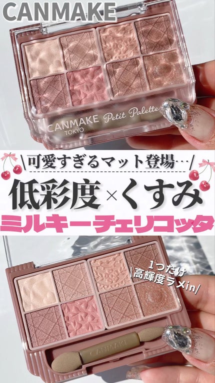 プティパレットアイズ/キャンメイク/パウダーアイシャドウを使ったクチコミ(1枚目)