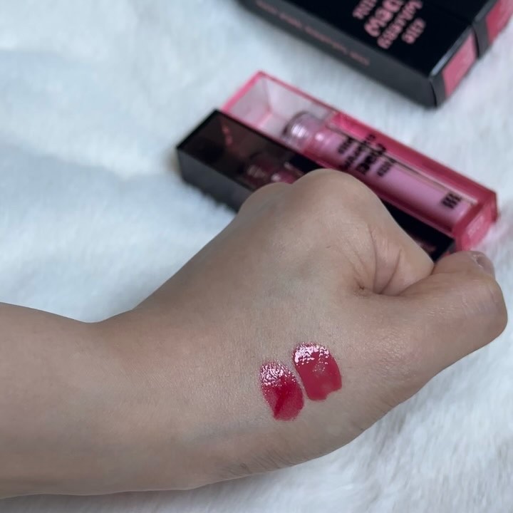 ザ ウォータリーデューティント/MERZY/リップティントを使ったクチコミ（3枚目）