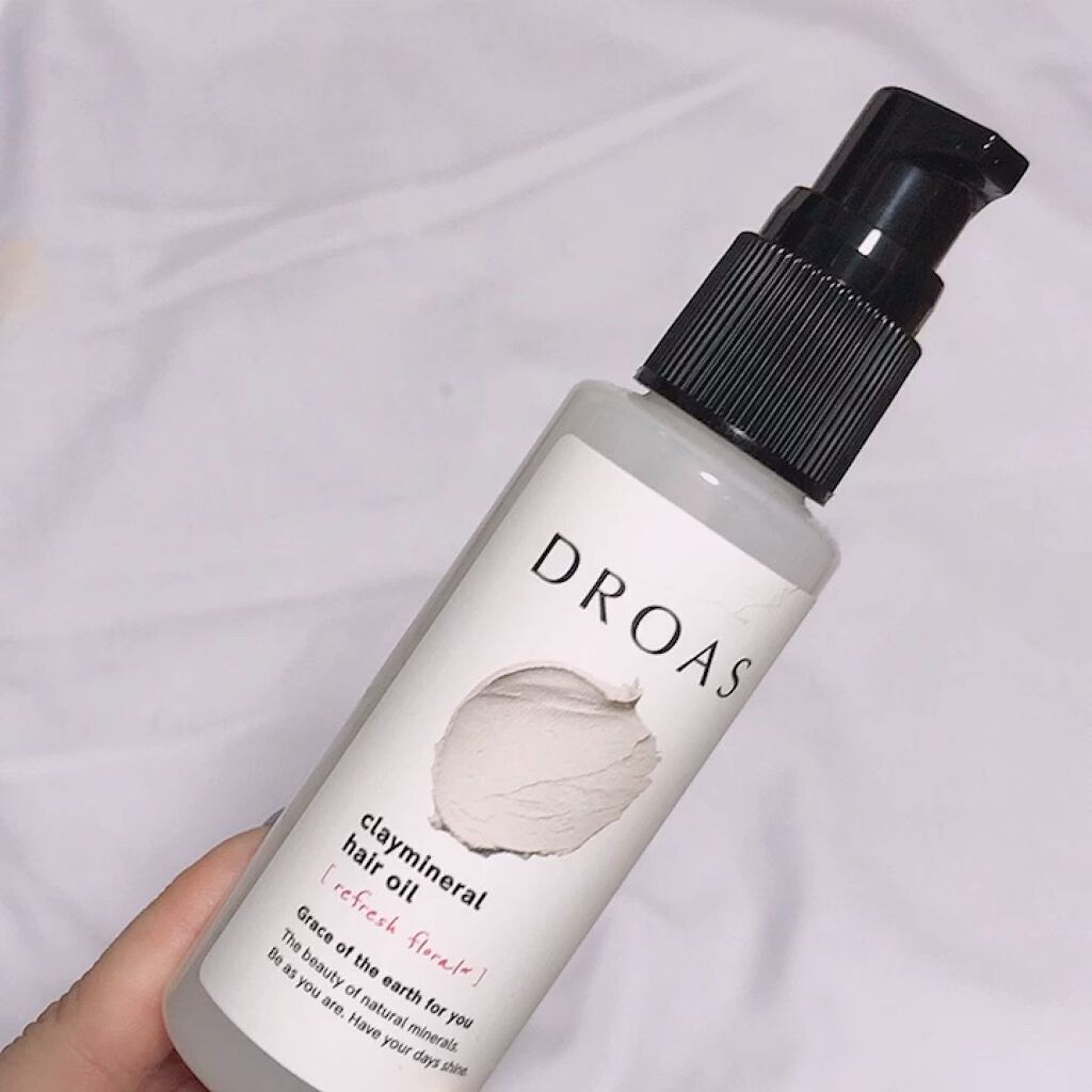クレイミネラル ヘアオイル/DROAS/ヘアオイルを使ったクチコミ（1枚目）
