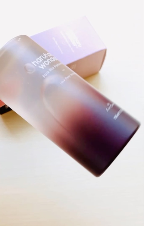 試してみた】ブラックライス ヒアルロニックトナー haruharu wonderの