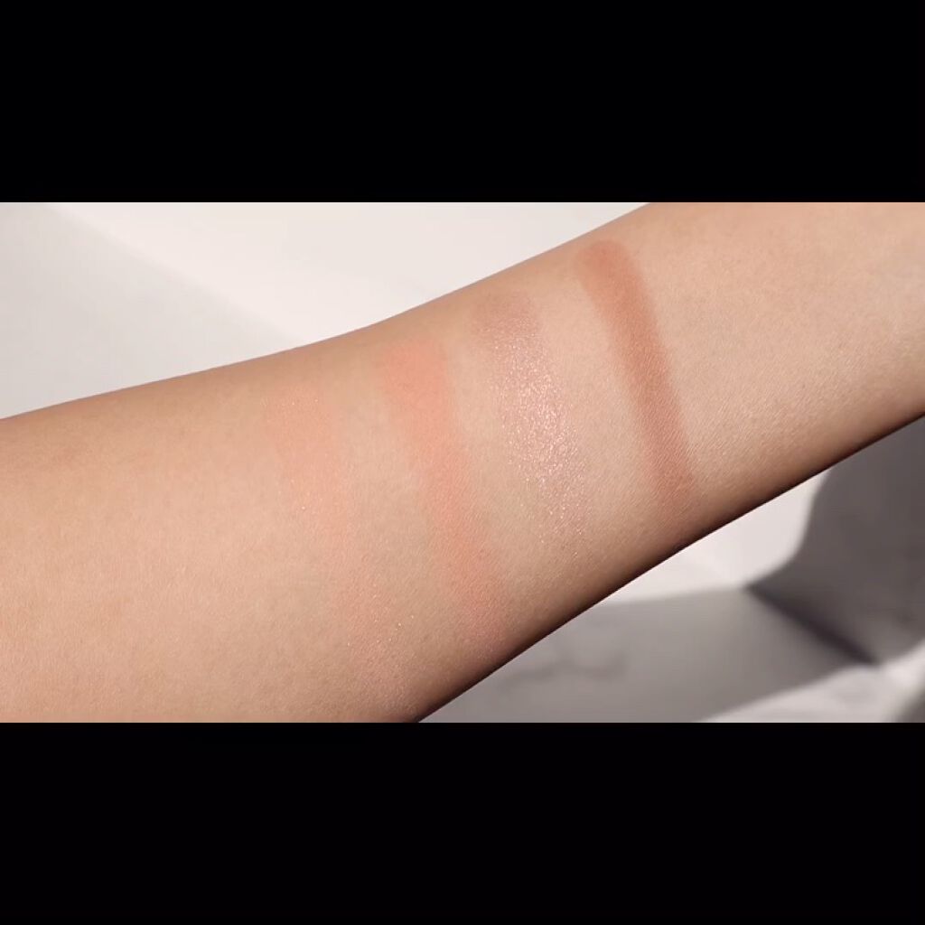 Peach Blush Toast cafe eye palette/NOTONE/アイシャドウパレットを使ったクチコミ（3枚目）