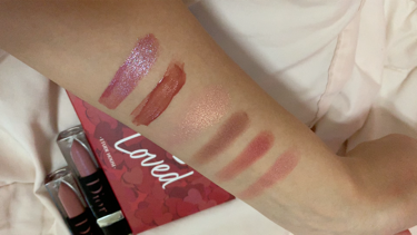 プレイカラーアイパレット ベストラブ/ETUDE/アイシャドウパレットを使ったクチコミ（3枚目）