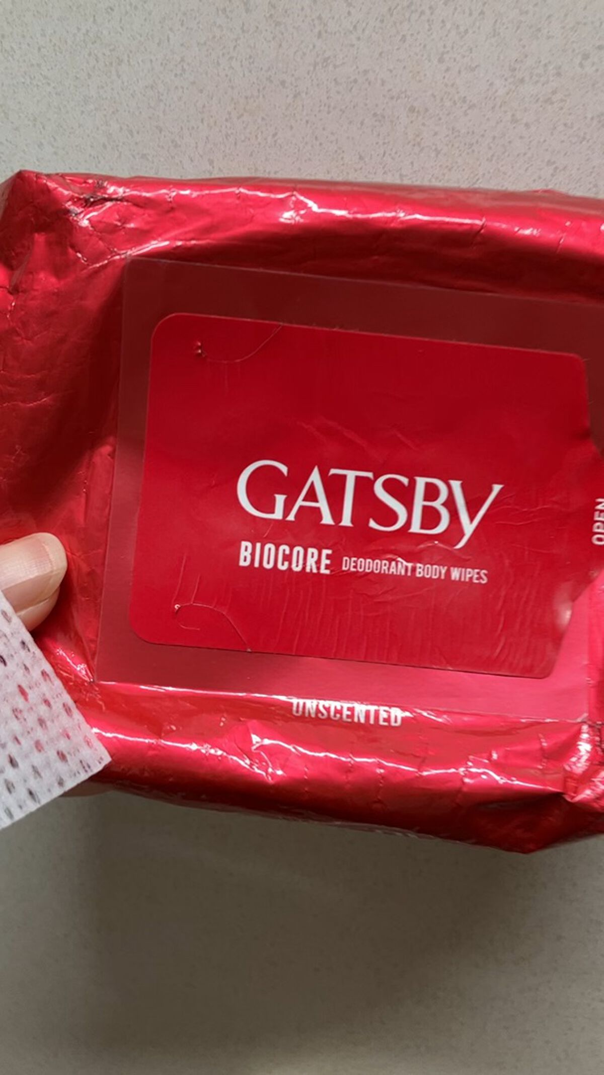 バイオコア デオドラントボディペーパー 無香性/ギャツビー/ボディシートの動画クチコミ1つ目