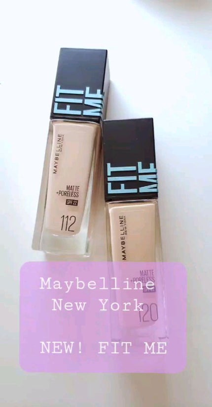 フィットミー リキッドファンデーション R/MAYBELLINE NEW YORK/リキッドファンデーションの人気ショート動画