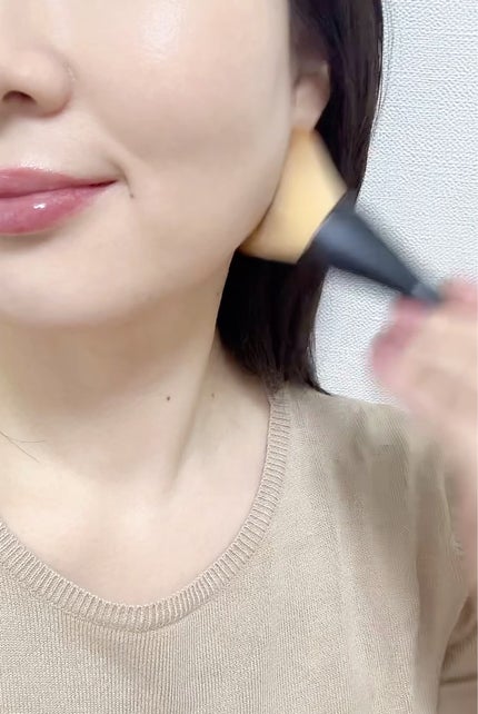 マルチユースブラシ〈フェイス〉/ロージーローザ/メイクブラシを使ったクチコミ(4枚目)