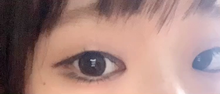 描くふたえアイライナー/CEZANNE/リキッドアイライナーを使ったクチコミ（2枚目）