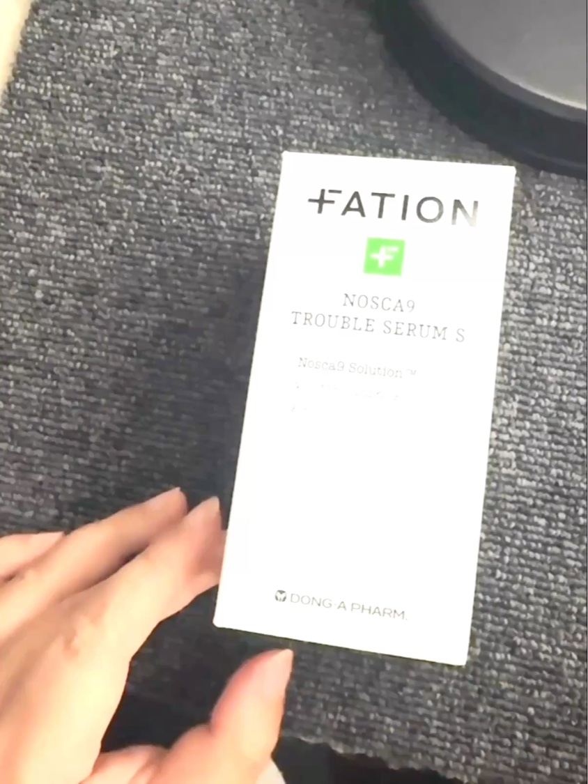 ノスカナイントラブルセラムS/FATION/美容液を使ったクチコミ（1枚目）