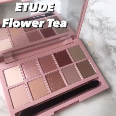 なっぴー🌷 on LIPS 「.ETUDEのFlowerTea🫖これは年始に買ったETUDE..」（1枚目）