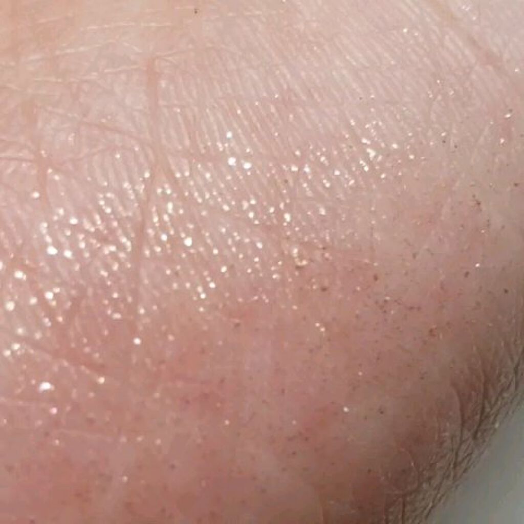 シュガー トゥインクル リキッド グリッター/PERIPERA/グリッターを使ったクチコミ（3枚目）