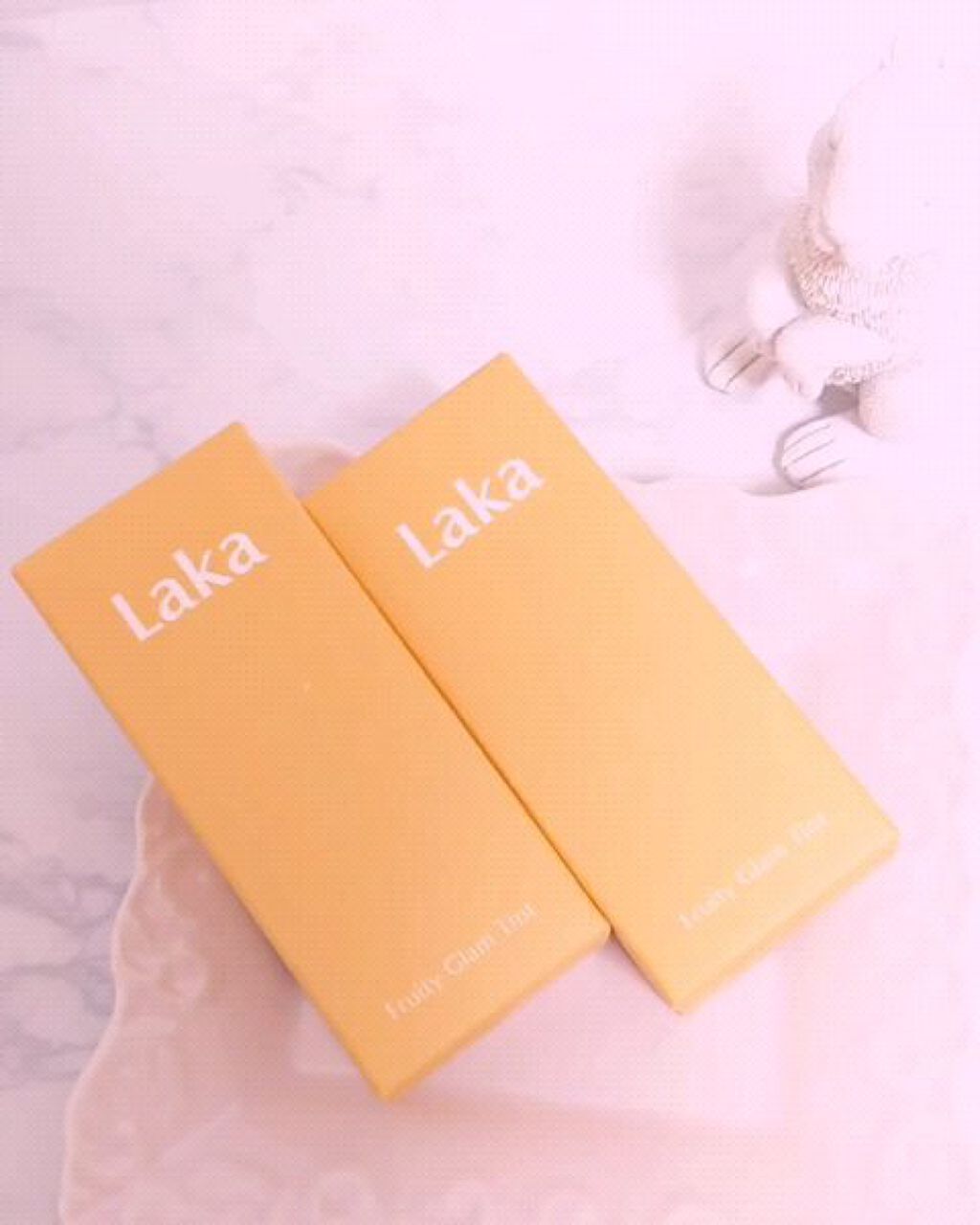 フルーティーグラムティント/Laka/リップティントを使ったクチコミ（1枚目）