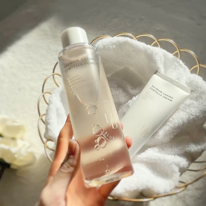 サーモン ケアリング センテラ クリーム /Heve Blue/フェイスクリームを使ったクチコミ（2枚目）