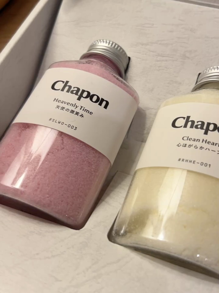 香りで「ととのう」セルフケアバスソルト Chapon/Chapon/無機塩系入浴剤の動画クチコミ2つ目