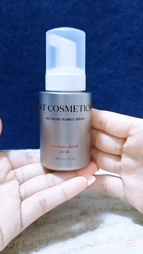 AZ AHA レッドマイクロバブルセラム/VT/美容液の動画クチコミ5つ目