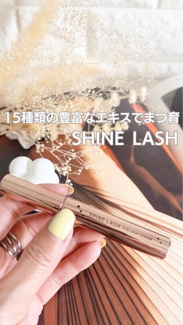 アイラッシュ セラム/SHINE LASH/まつげ美容液の動画クチコミ1つ目