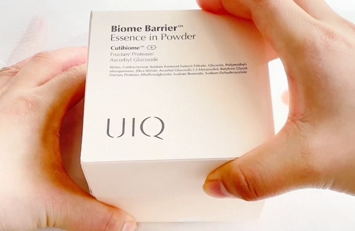 バイオムバリアエッセンスインパウダー/UIQ/ルースパウダーを使ったクチコミ（1枚目）