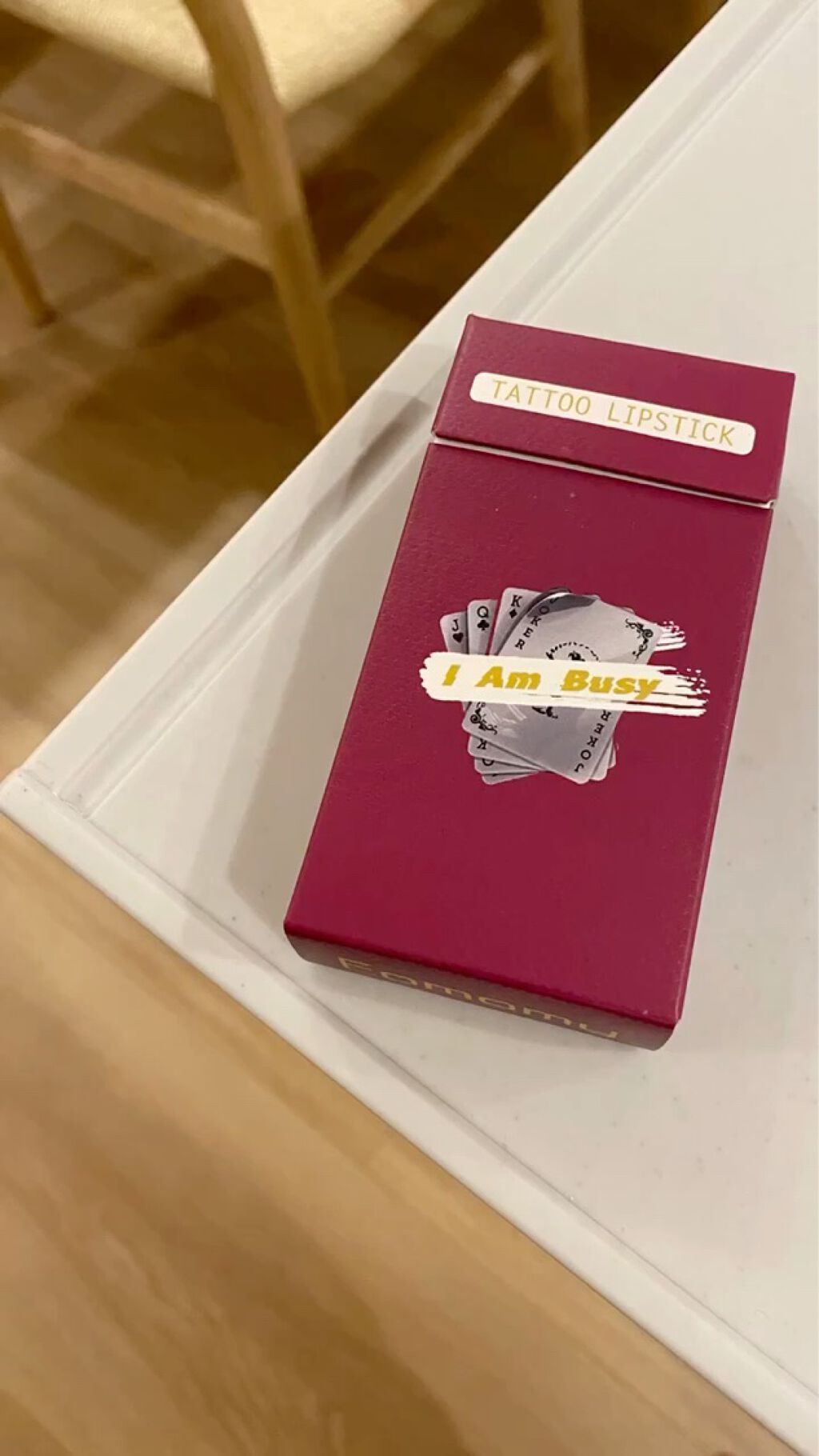 シガレット リキッドティント/FOMOMY/リップティントを使ったクチコミ（2枚目）