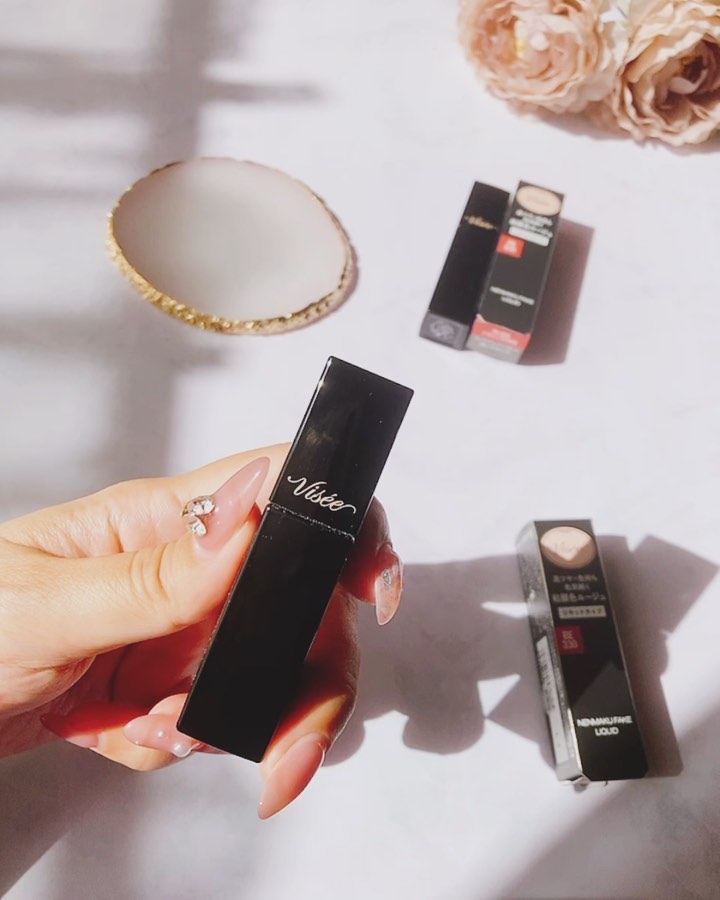 ネンマクフェイク リキッド/Visée/口紅を使ったクチコミ（3枚目）