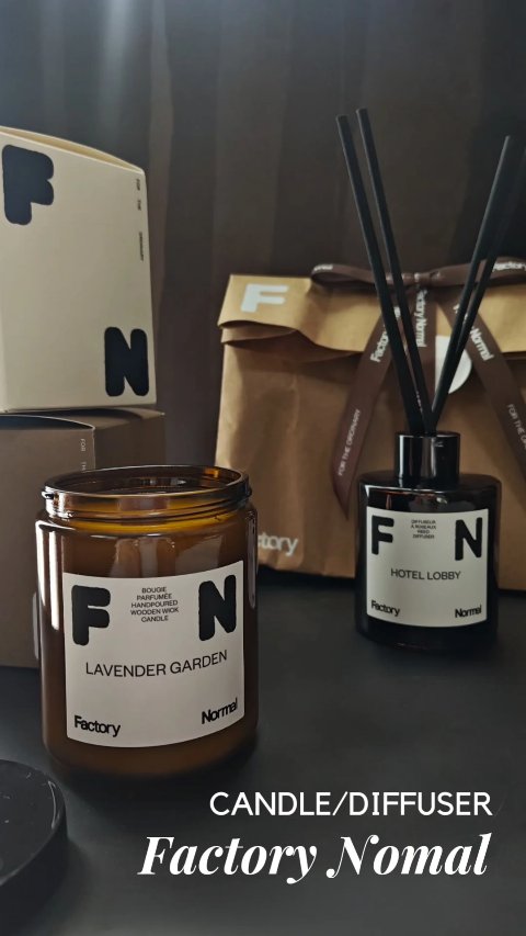 茶色い瓶 ウッド芯 キャンドル - Late Night Sex/Factory Normal/アロマキャンドルの動画クチコミ4つ目