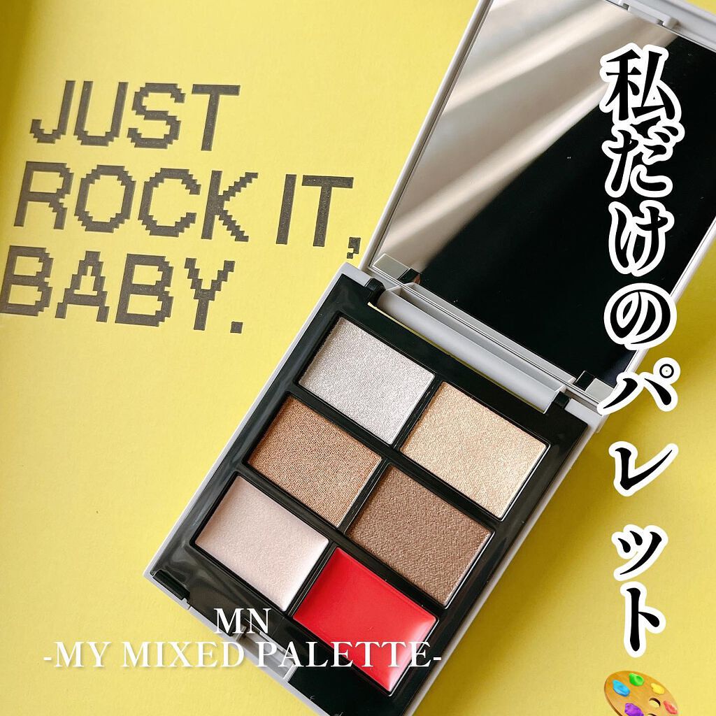 MY MIXED PALETTE 6色カスタムパレット/MN/マルチパレットの人気ショート動画