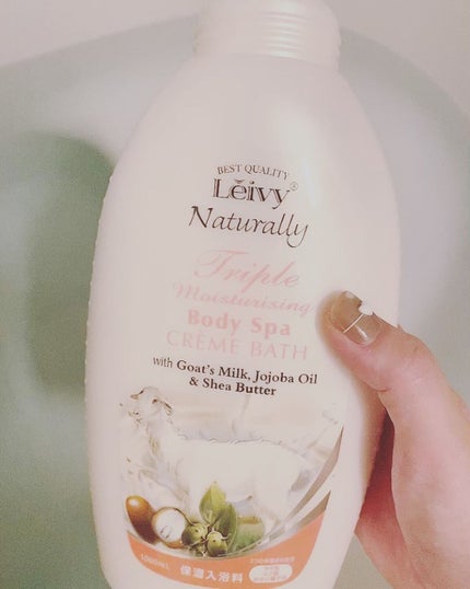 レイヴィー クリームバス ゴートミルク 1000ml/Leivy/保湿系入浴剤を使ったクチコミ(2枚目)