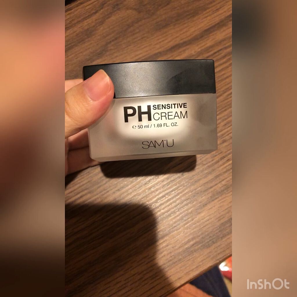サミュ PHセンシティブクリーム/SAM'U/フェイスクリームを使ったクチコミ（1枚目）