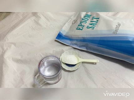 Epsom Salt (エプソムソルト) 国産(岡山県産)/EARTH CONSCIOUS (アースコンシャス)/無機塩系入浴剤を使ったクチコミ(5枚目)