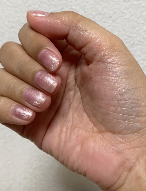 マグネットスティックネイルジェル/3COINS/ジェルネイルを使ったクチコミ（3枚目）