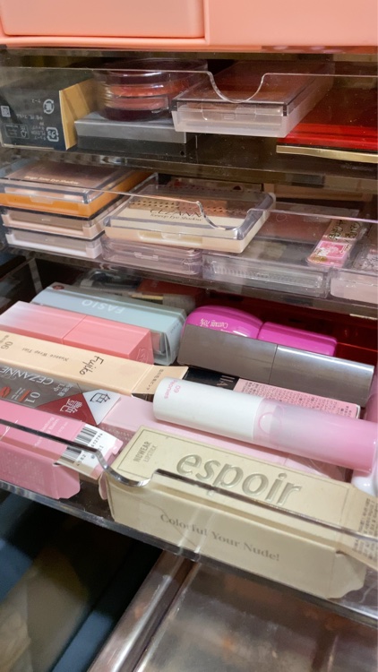 重なるアクリルケース２段引出・大/無印良品/その他化粧小物を使ったクチコミ（3枚目）