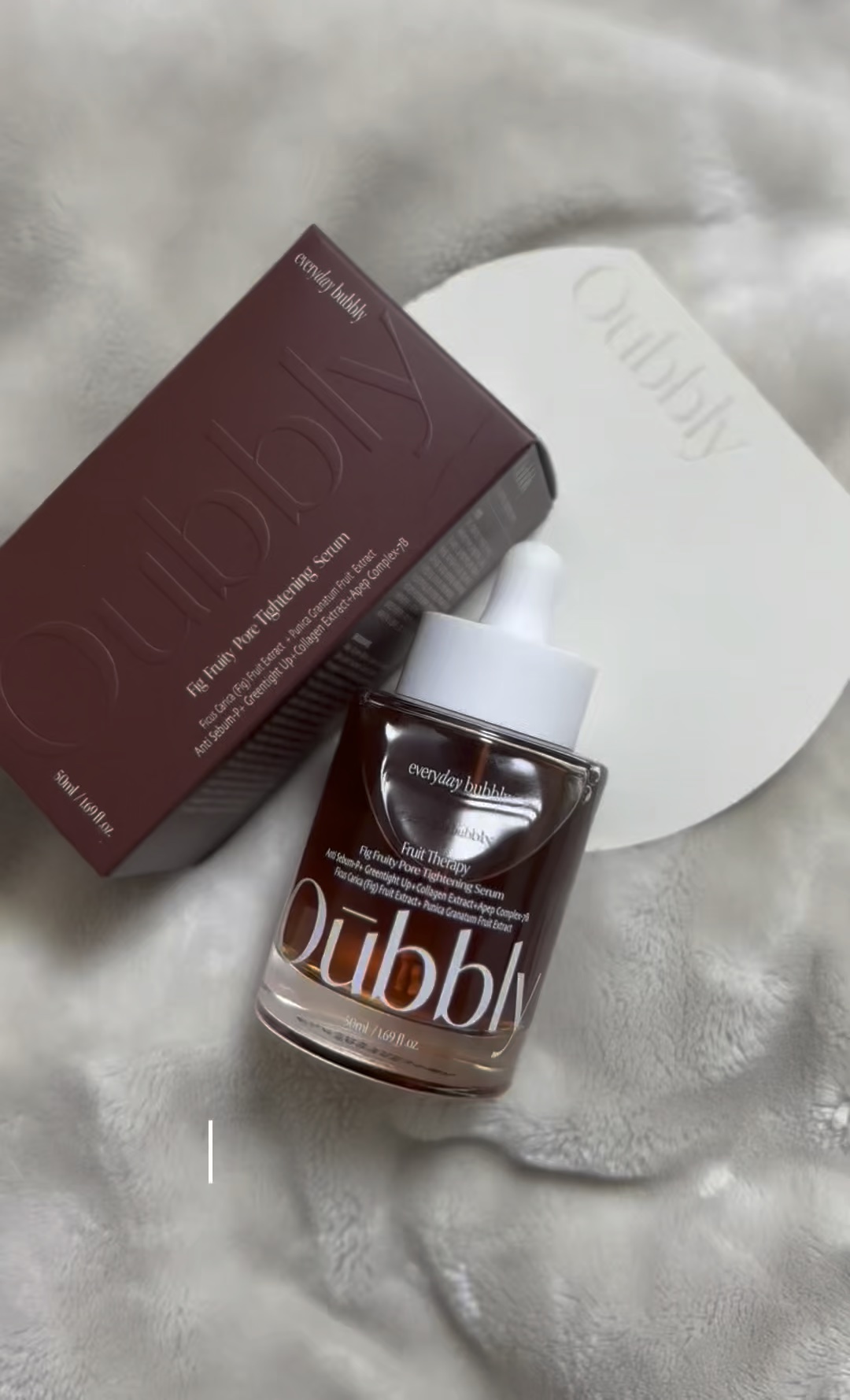 フィグフルーティー毛穴引き締めセラム/Oubbly/美容液を使ったクチコミ（1枚目）