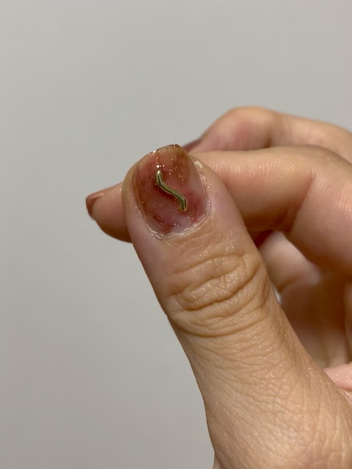 ジーニッシュ/ジーニッシュマニキュア/マニキュアの動画クチコミ2つ目