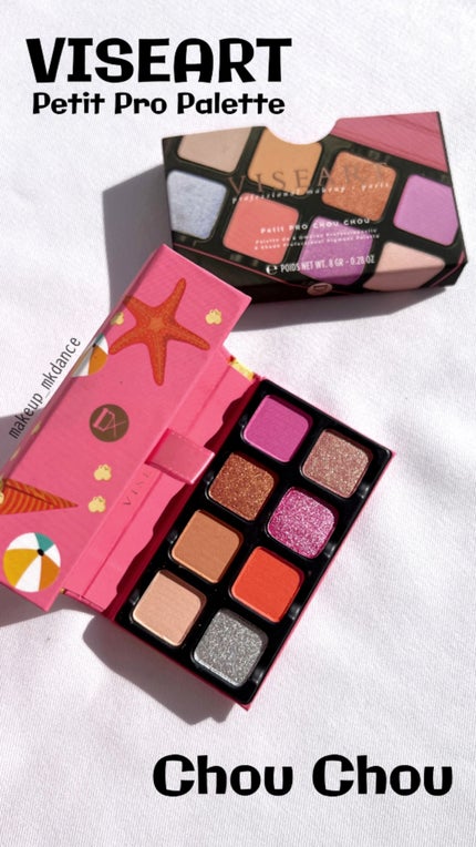EyeShadow Palette Petit PRO/VISEART/アイシャドウパレットの人気ショート動画