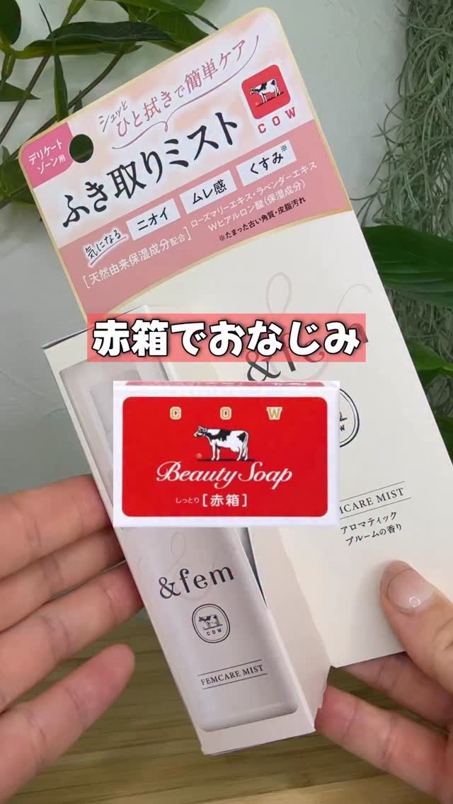 アンドフェム　フェムケアミスト/＆fem/デリケートゾーンケアの動画クチコミ5つ目