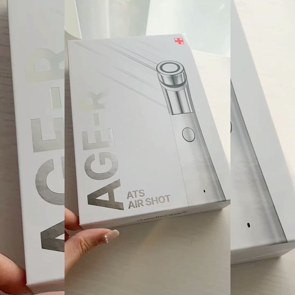 AGE-Rダーマエアショット/MEDICUBE/美顔器・マッサージを使ったクチコミ（1枚目）