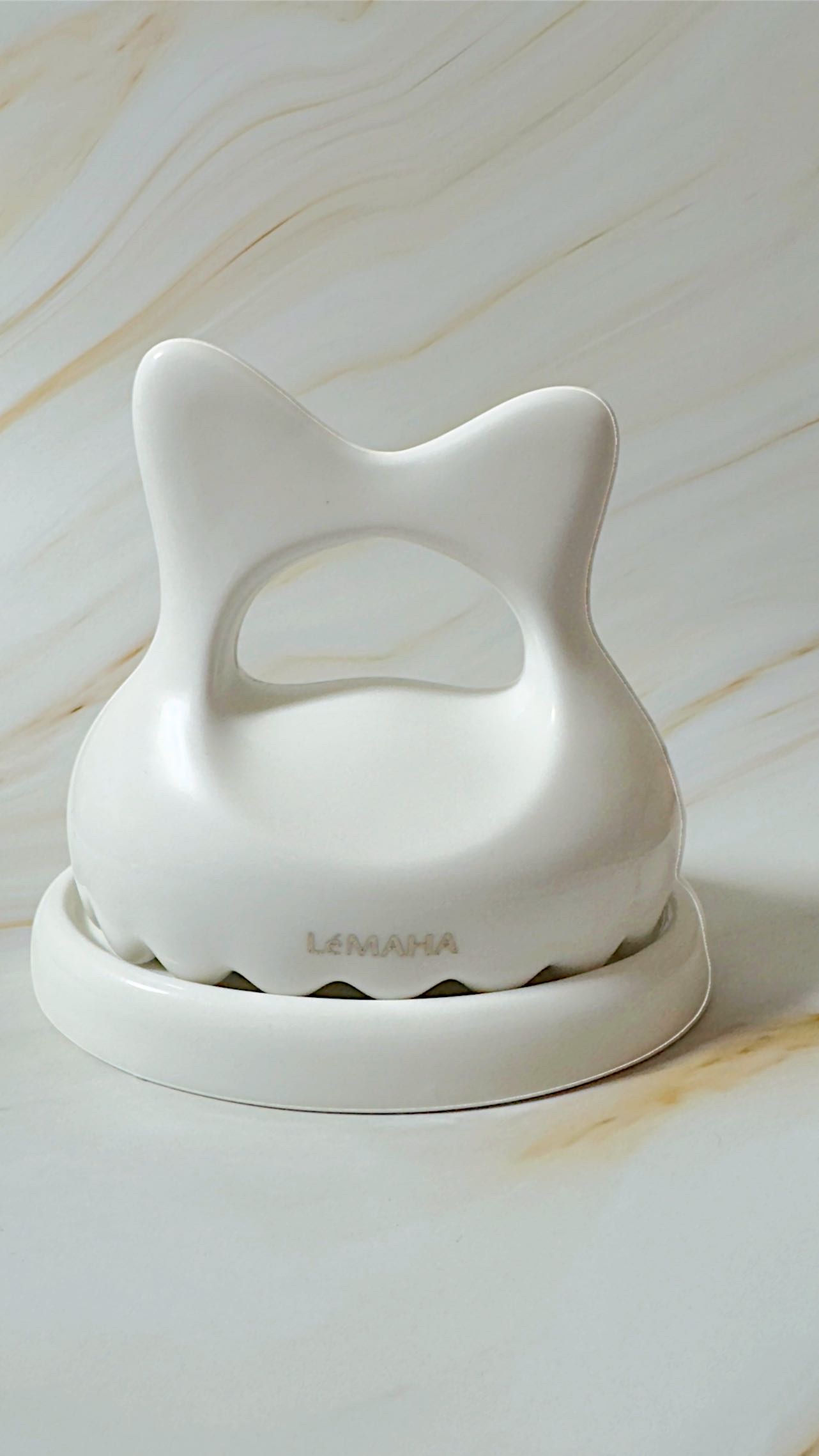 かっさマッサージプレート ＆ スタンドセット /LéMAHA/かっさプレートを使ったクチコミ（1枚目）