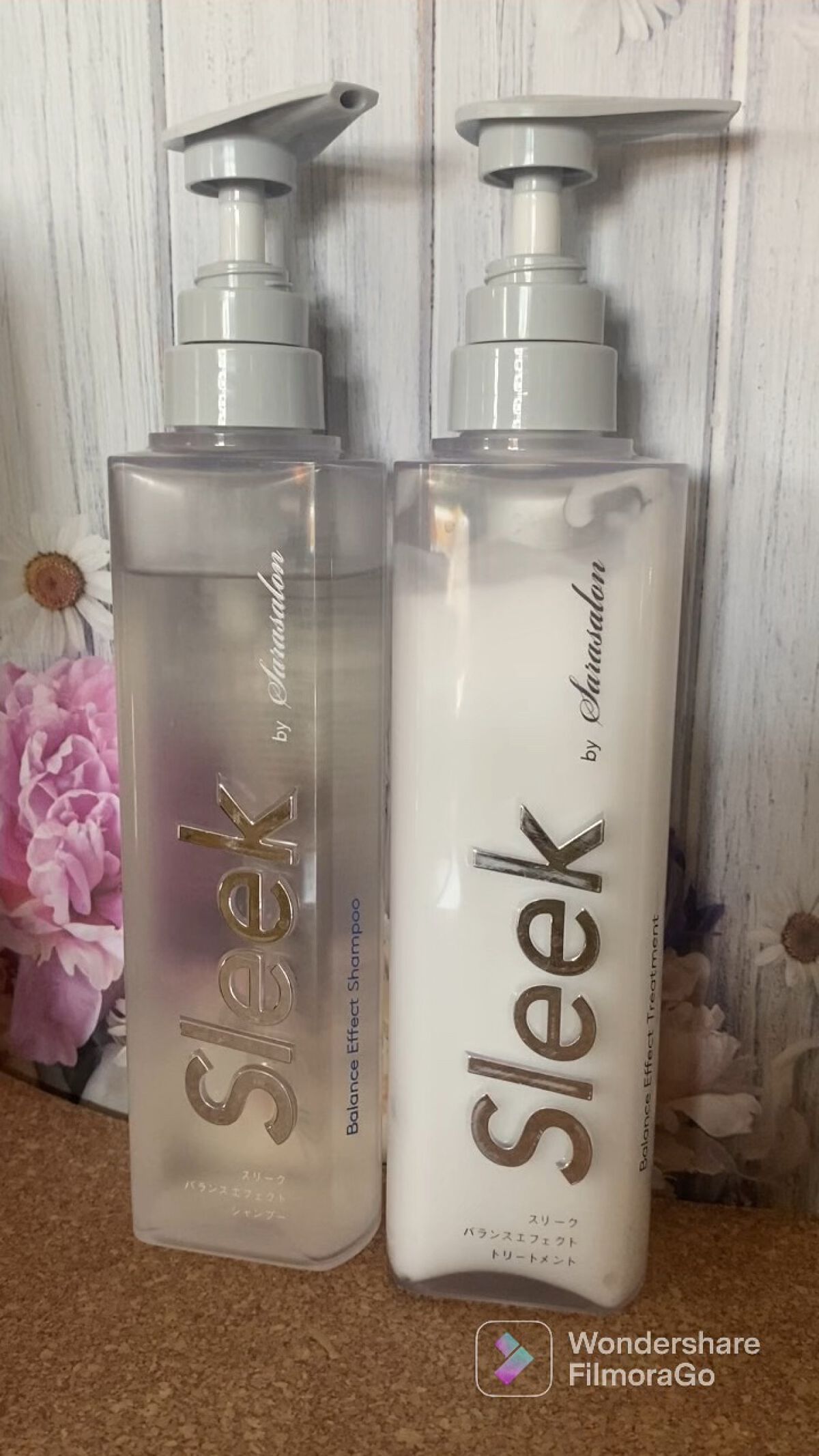 バランスエフェクトシャンプー／トリートメント/スリーク by サラサロン/市販シャンプーを使ったクチコミ（1枚目）