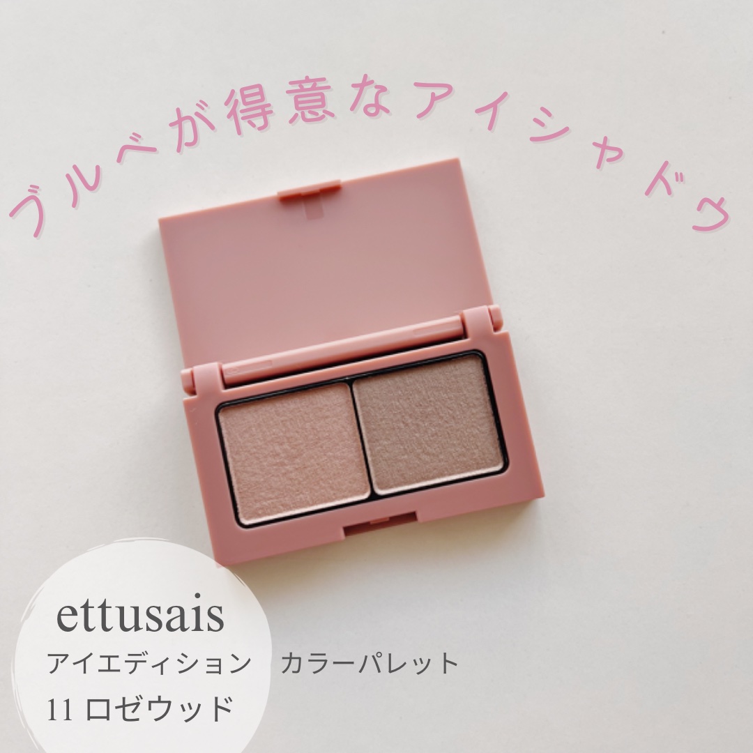 エテュセ アイエディション(カラーパレット)/ettusais/アイシャドウパレットの動画クチコミ3つ目
