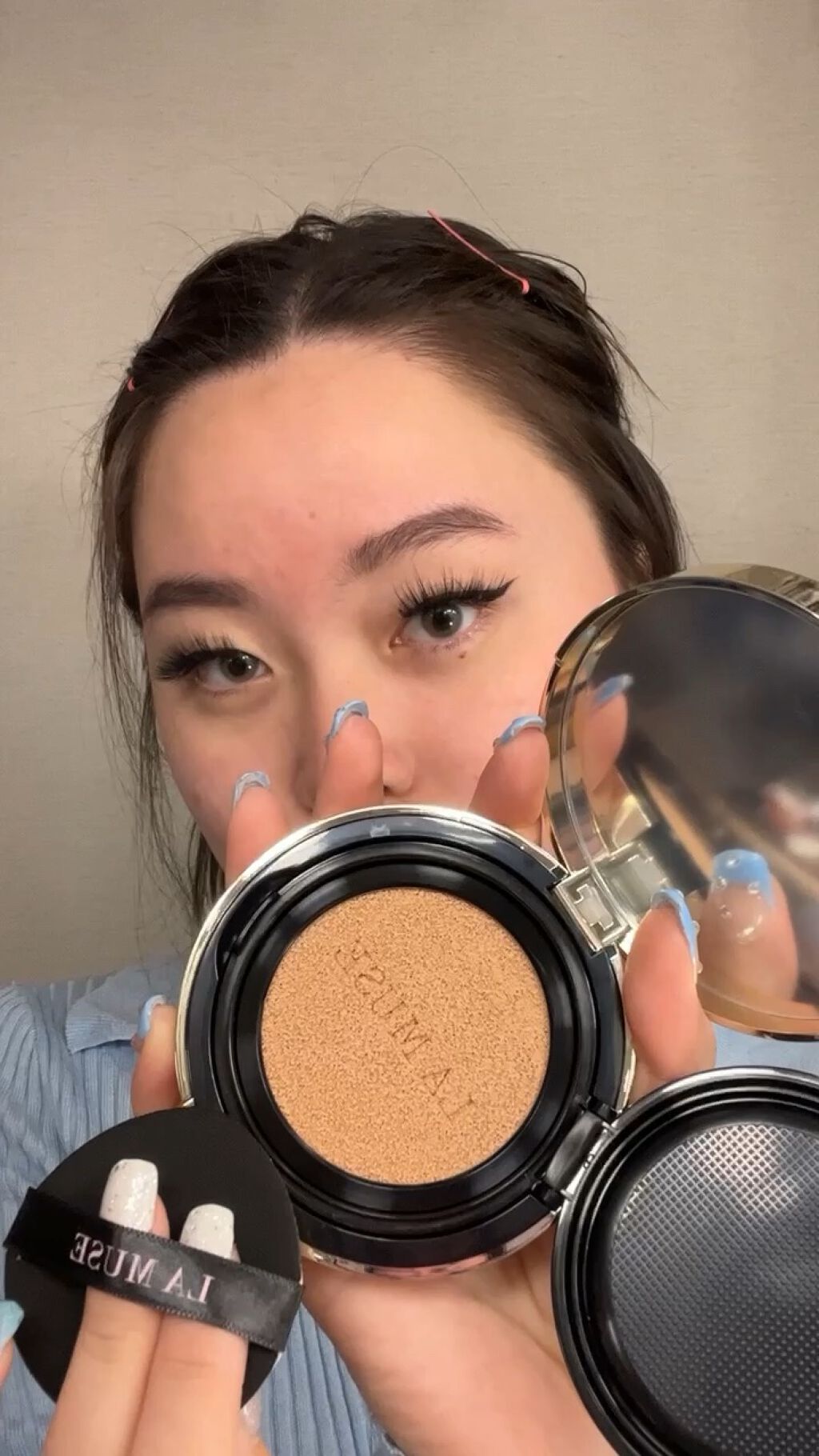 CORRECT CARE COMPLETE CC CUSHION/ラミューズ/クッションファンデーションの動画クチコミ1つ目