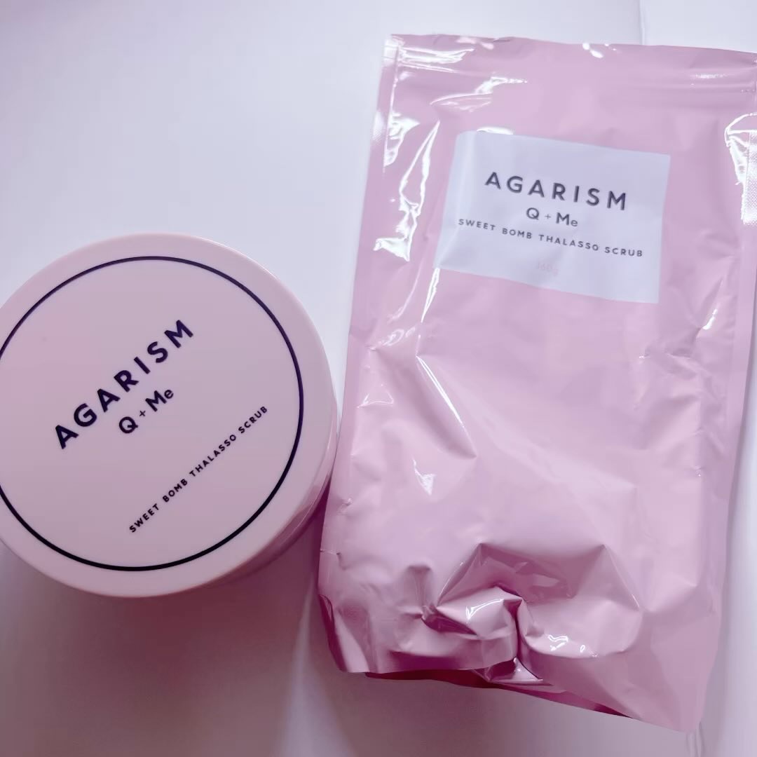 Q+Me スウィート ボム タラソ スクラブ/AGARISM/バストケア・ヒップケアの動画クチコミ2つ目