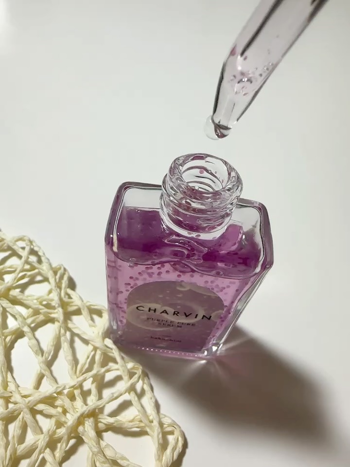 PURPLE PURE SERUM/CHARVIN/美容液を使ったクチコミ（3枚目）