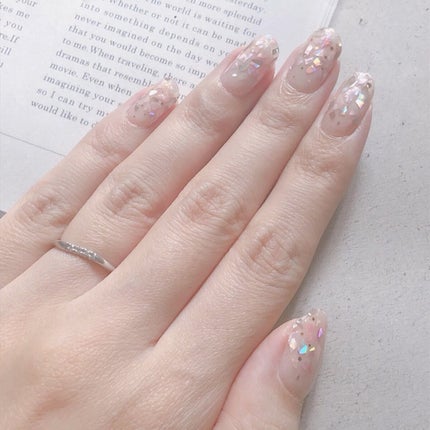 セミキュアジェルネイル(ハンド)/ohora/ネイルシールの人気ショート動画