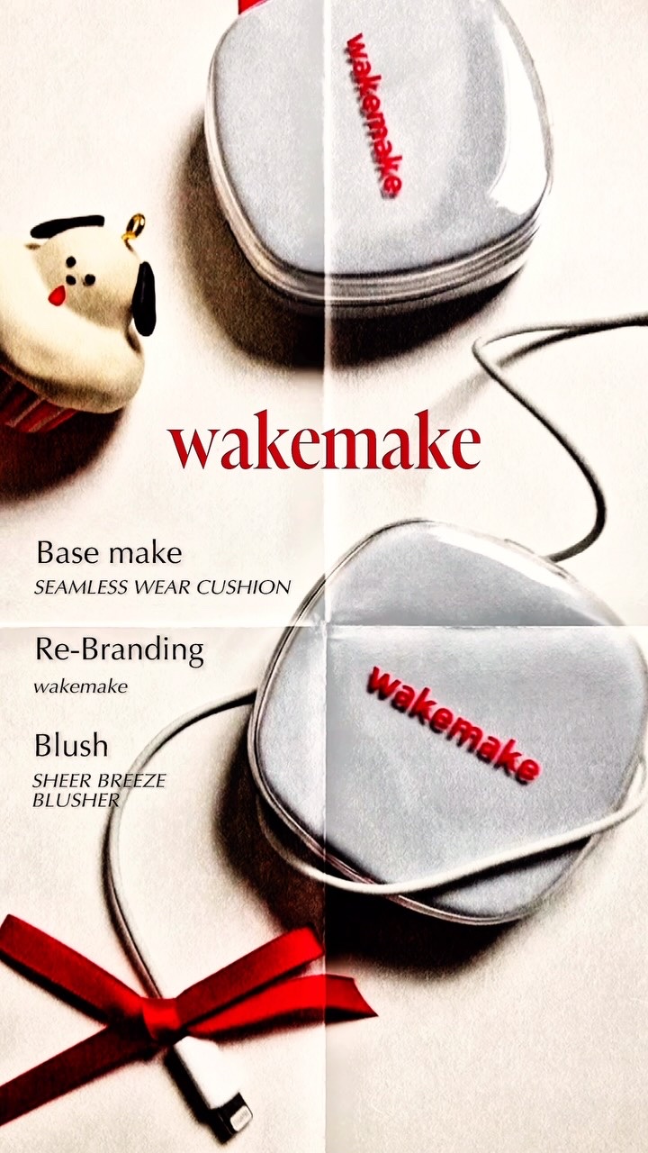 シームレスウェアクッション/wakemake/クッションファンデーションの人気ショート動画