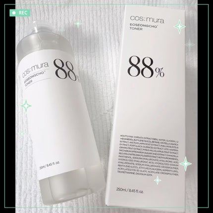 オソンチョ 88% トナー/cos:mura/化粧水を使ったクチコミ(1枚目)