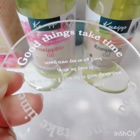 クナイプビオ オイル ローズ/クナイプ/ボディオイルの動画クチコミ3つ目