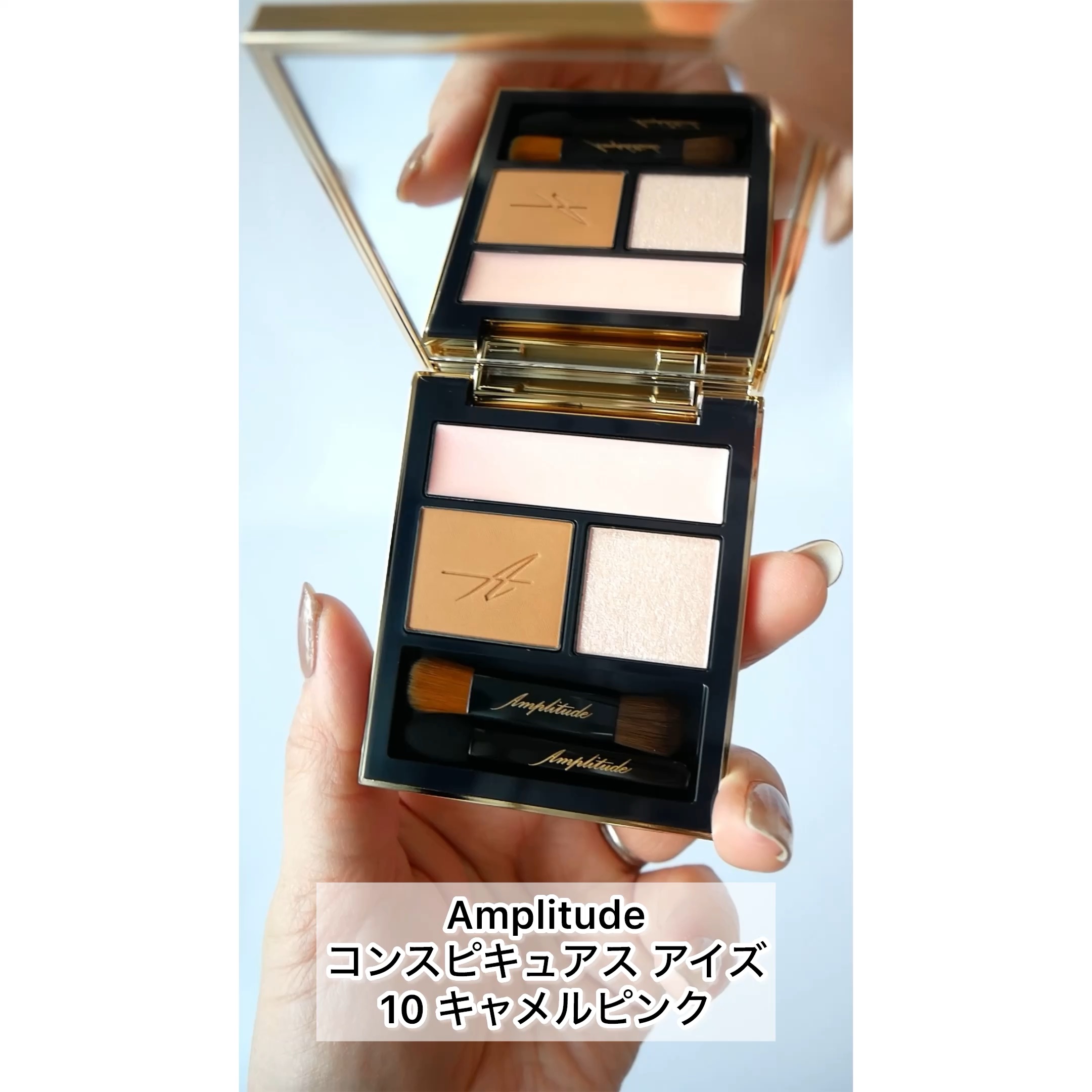 コンスピキュアス アイズ/Amplitude/アイシャドウパレットを使ったクチコミ（1枚目）