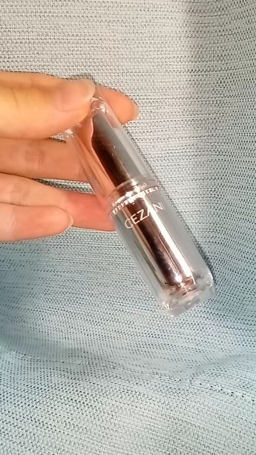 ラスティンググロスリップ/CEZANNE/口紅を使ったクチコミ（1枚目）