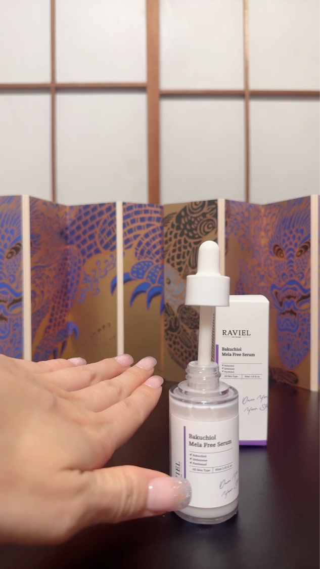 バクチオールメラフリーセラム/RAVIEL/美容液の動画クチコミ2つ目